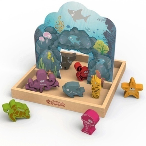 Begin Again Toys Other - Begin Again Toys, Ocean Play Set​​​​